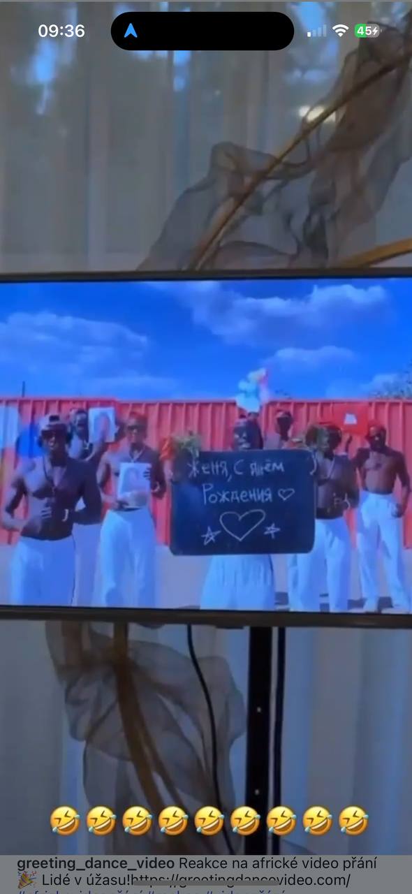 Africké video přání k narozeninám – originální dárek, který překvapí
