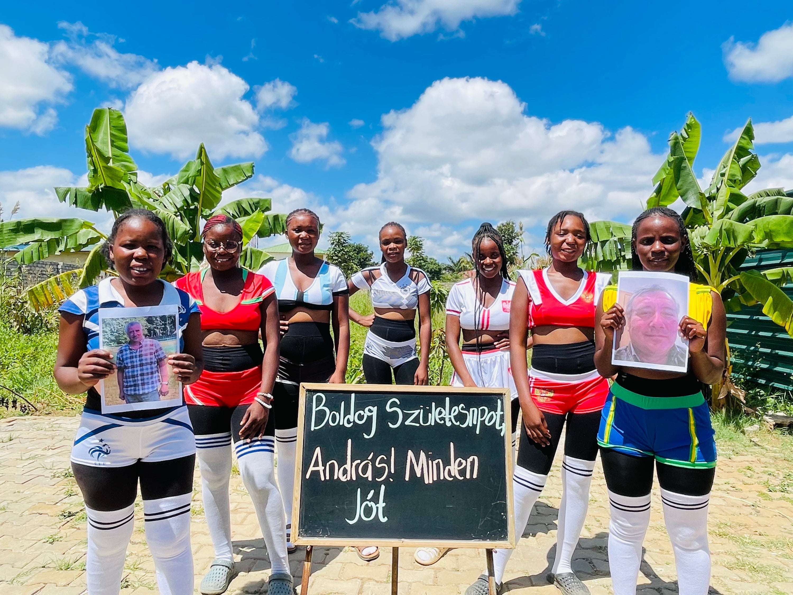 Egyedi születésnapi videók Afrikából – Különleges meglepetés Andrásnak
