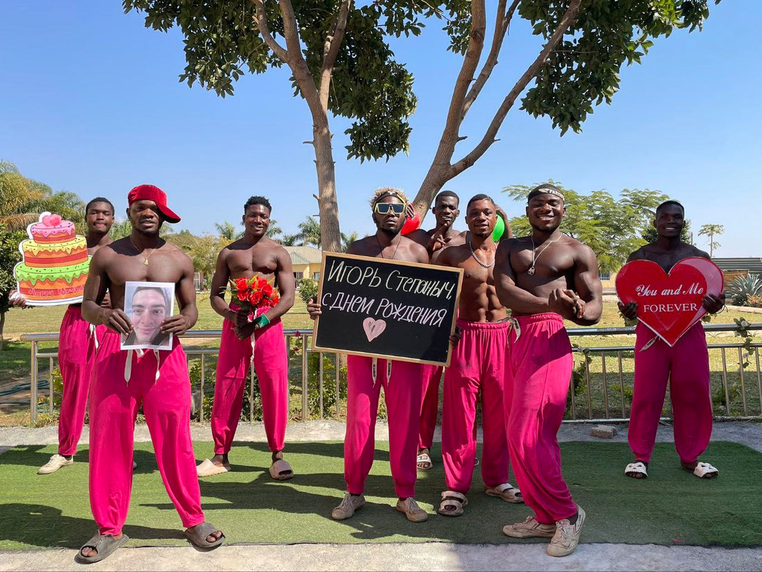 wishes greetings from Africa